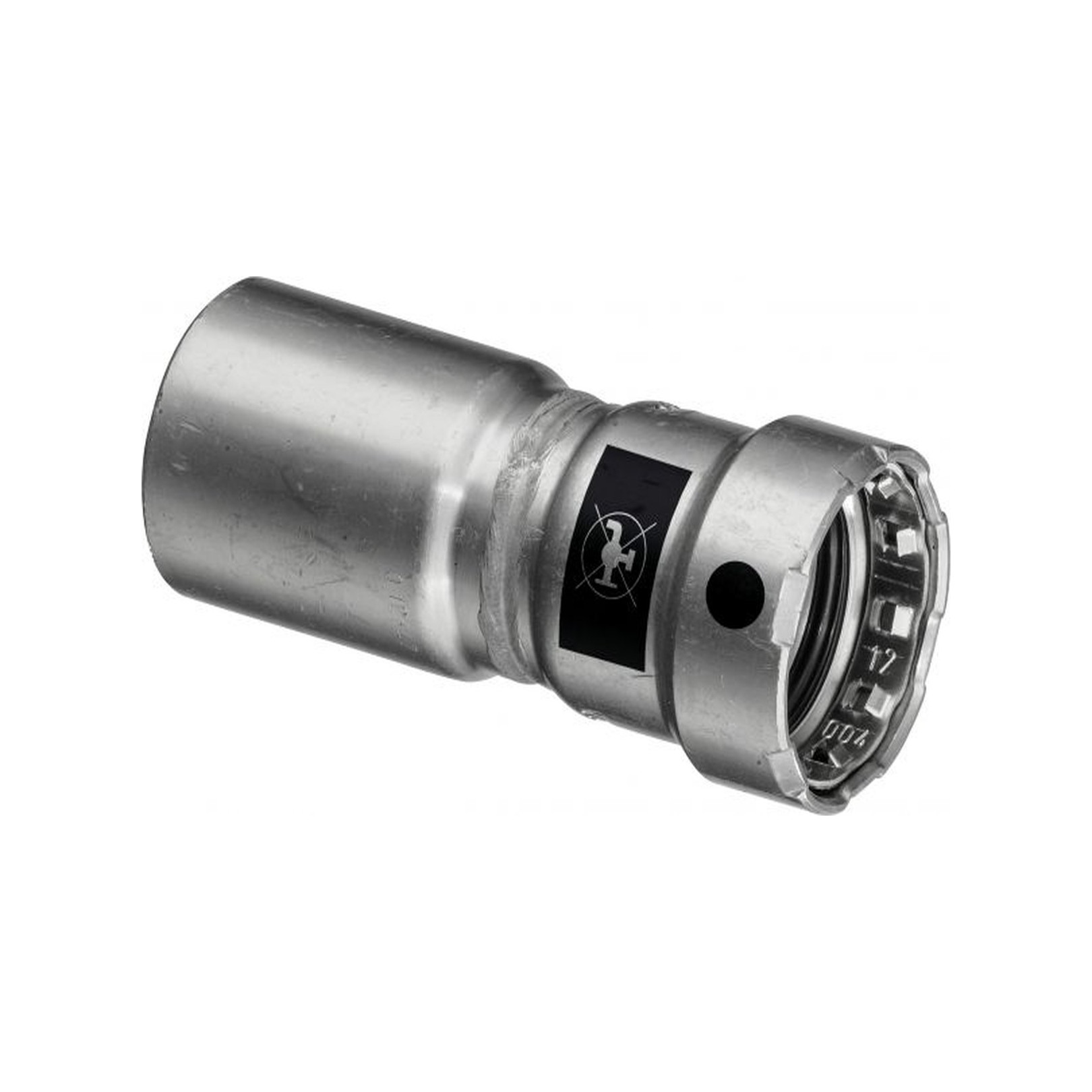 Viega Megapress Reduzierstück 4215.1 2 Zoll 1 Zoll SC-Contur Zink-Nickel 695514