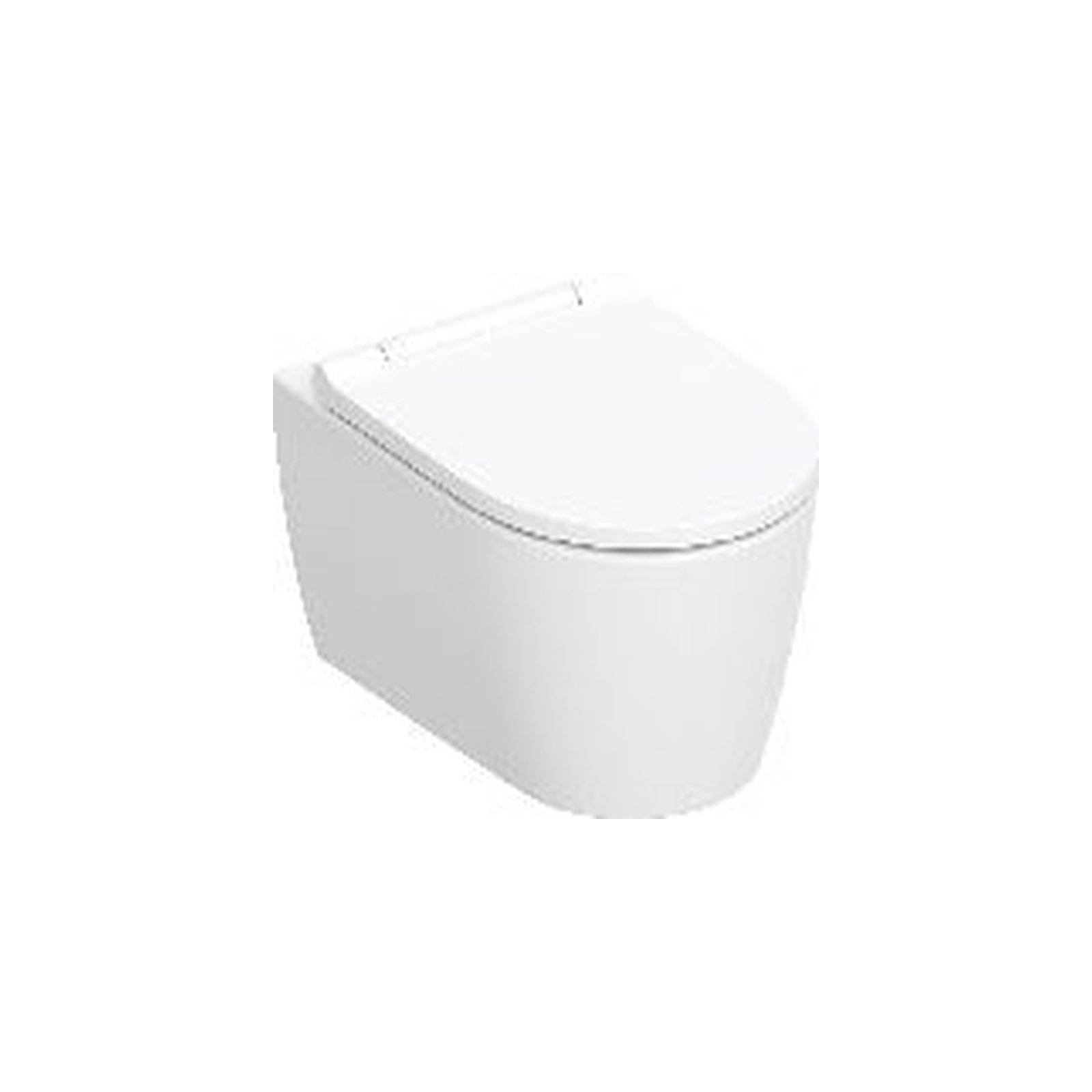 Geberit Wand-WC Set ONE KeraTect TurboFlush spülrandlos WC-Sitz höhenverstellbar 500201011