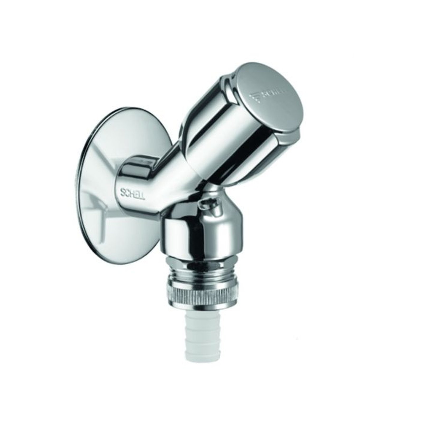 Schell Geräteventil 1/2 Zoll Chrom Rückflussverhinderer Rohrbelüfter DN15 Schlauchverschraubung 033920699