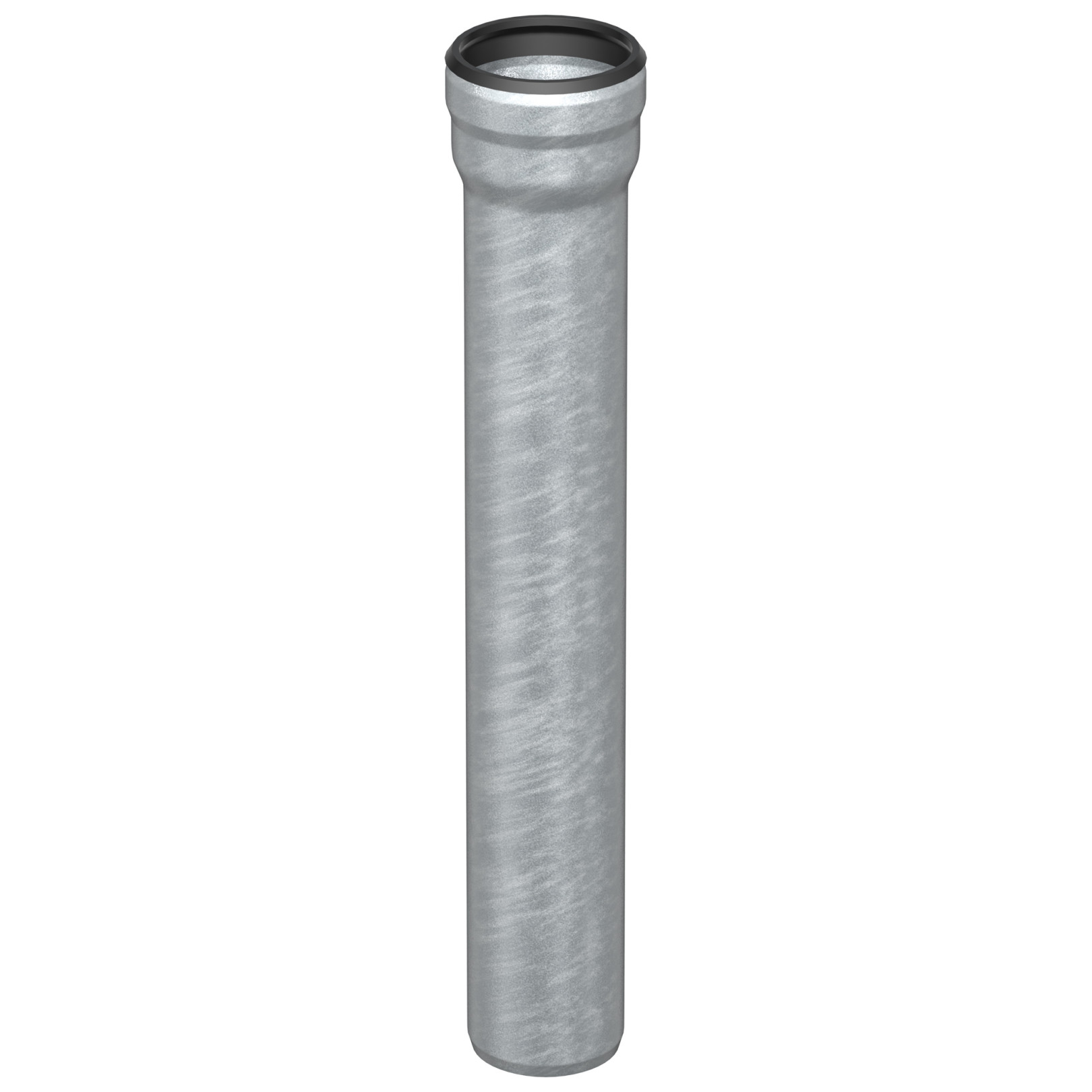 ACO Passavant Stahlabflussrohr GM-X DN40 250mm 1 Muffe feuerverzinkt 0174.10.52