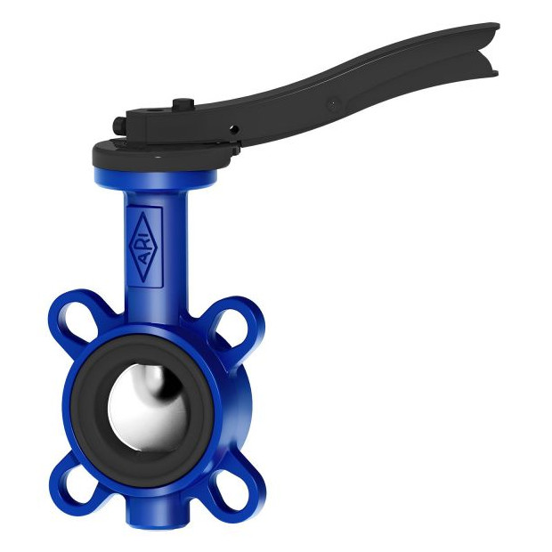 ARI Zwischenflanschklappe Zesa 2201200401911 DN 40 Edelstahl Scheibe EPDM Dichtung Rasthebel