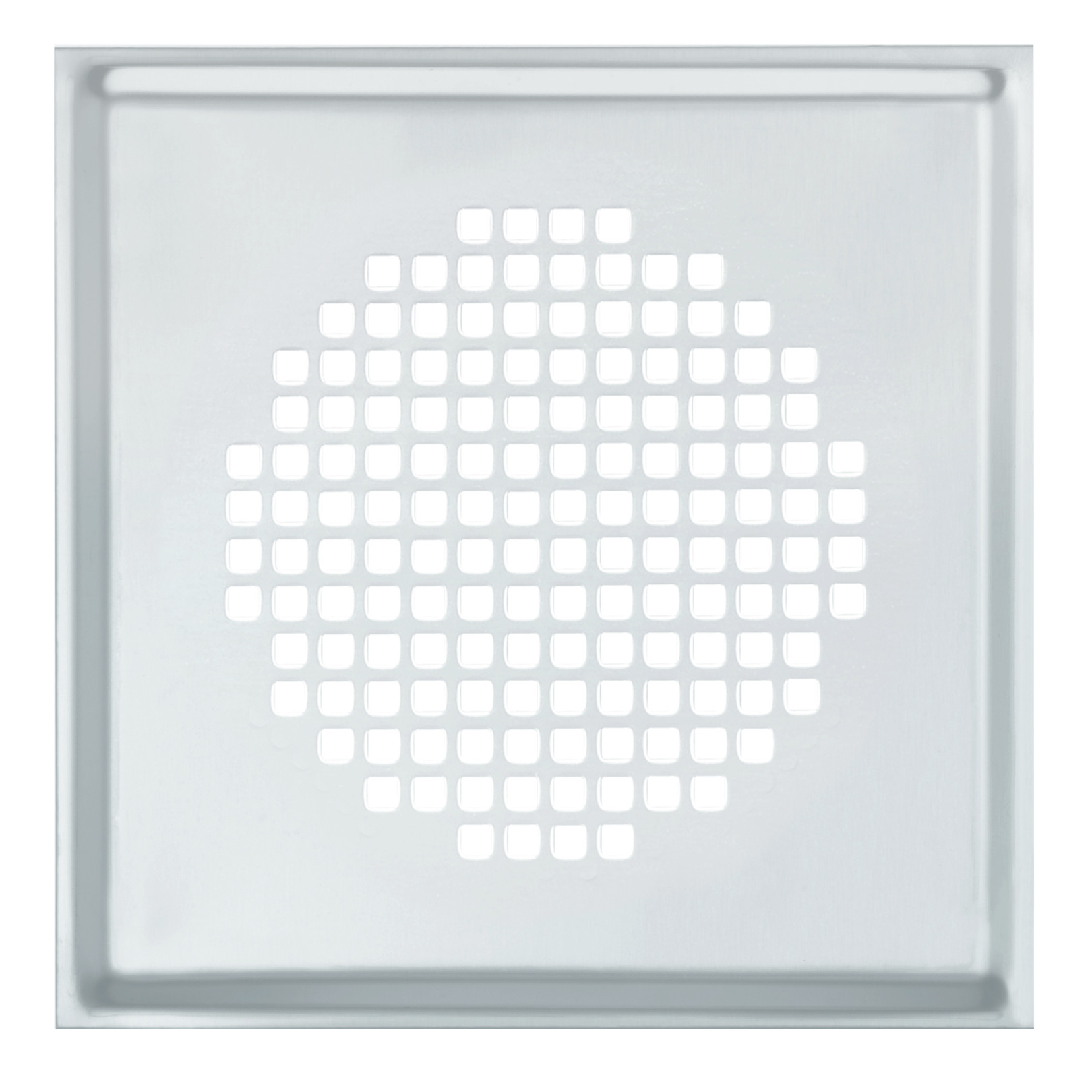 Zehnder Designgitter ComfoGrid Torino DN125 160x160mm weiss Filter 990320792