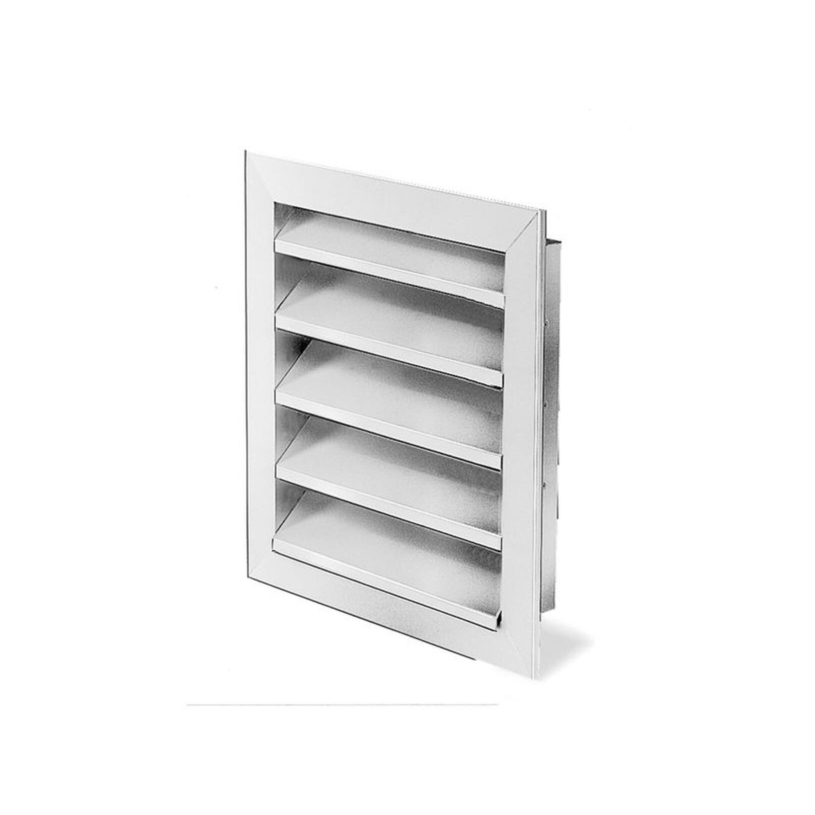 Helios Wetterschutzgitter LG2525al 250x250 Aluminium Bodenkasten Edelstahl HAN 60333