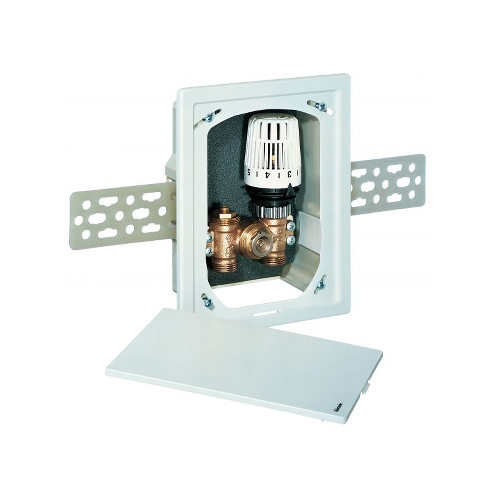 HEIMEIER Rücklauftemperaturbegrenzer Multibox C RTL Unterputz Kvs 1.35 weiß RAL 9016 9303-00.800
