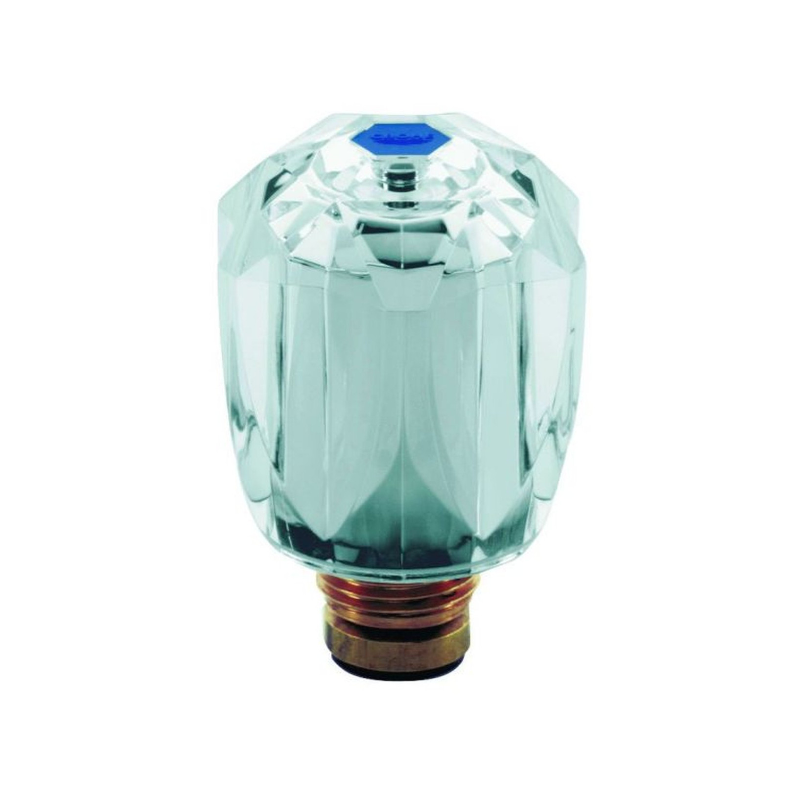 GROHE Oberteil 45951 Brillant Griff Markierung blau 1/2 Zoll chrom DN 15 verchromt 45951000