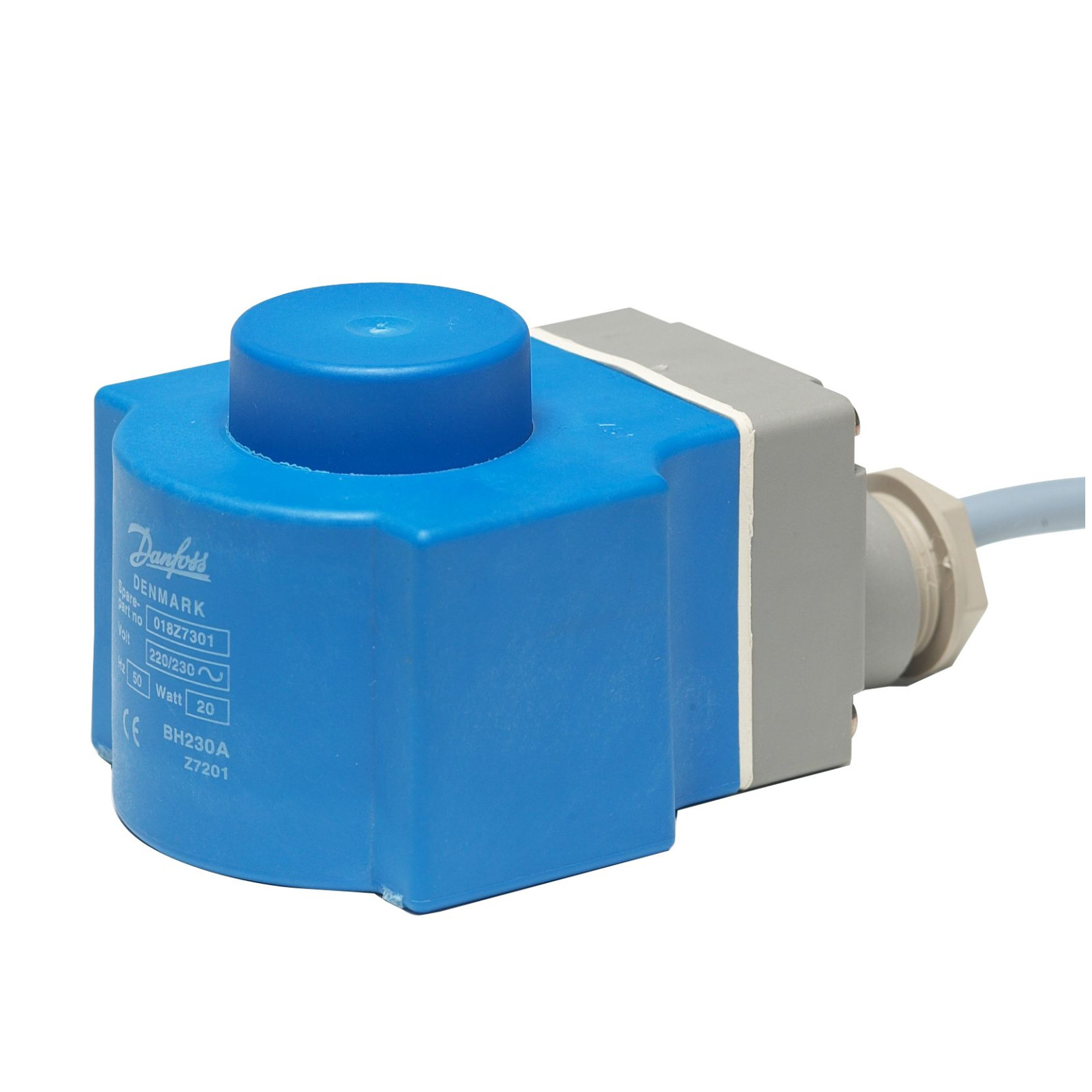 Danfoss Spule Magnetventil BN Gleichrichter 230 V 50 Hz 20 W 018F7301