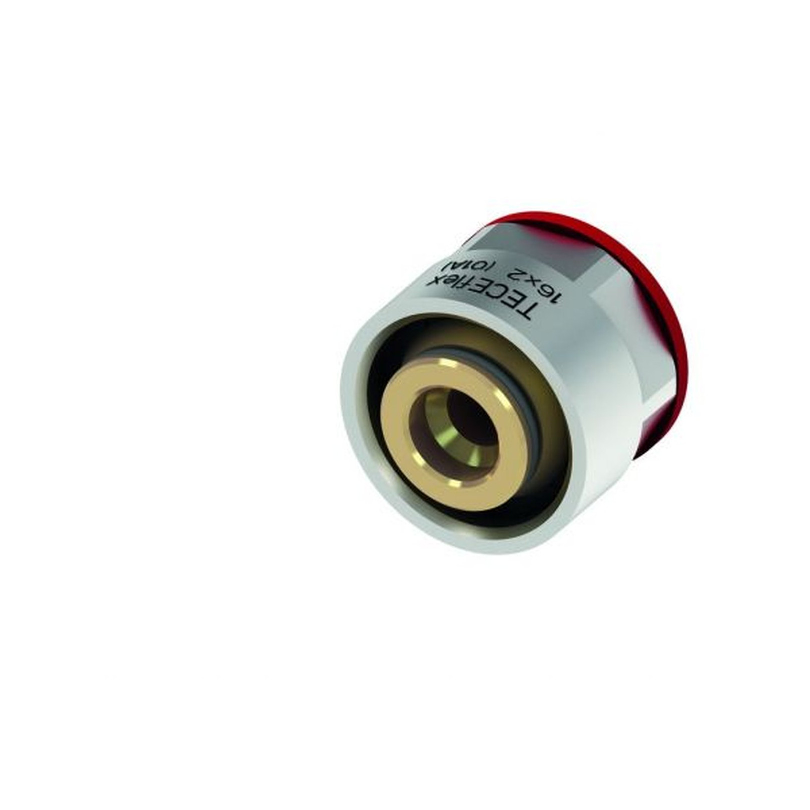 TECEflex Klemmverschraubung Vollkunststoffrohr 16 auf Eurokonus 3-4 AG 713516