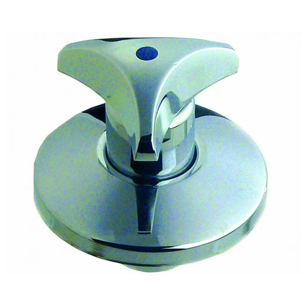 AALBERTS Fertigbauset SEPP-UP 2913.02 DN15-25mm Dreisterngriff UP-Ventile verchromt 0028698