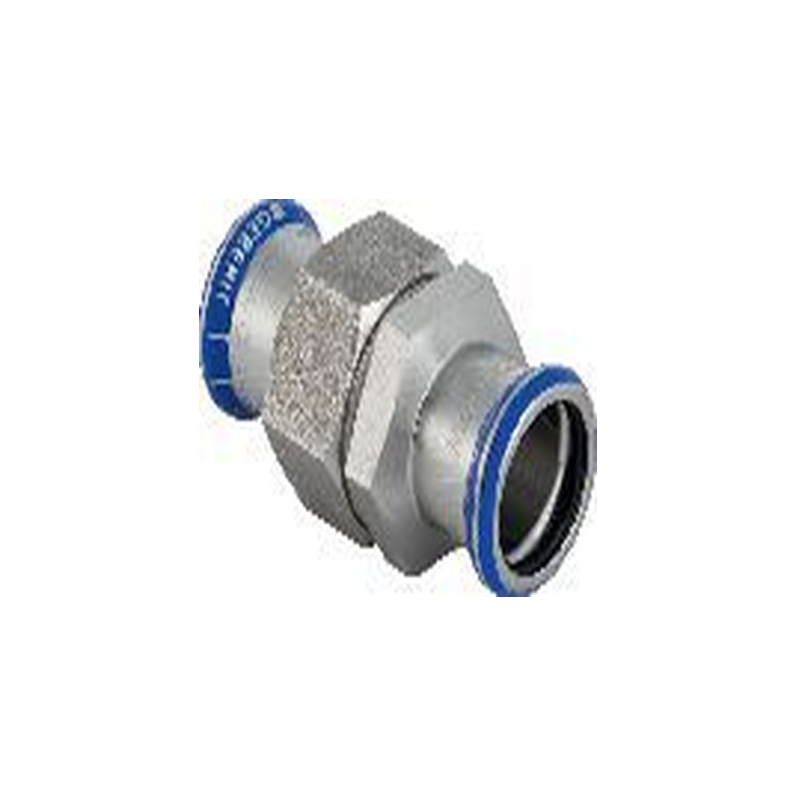 GEBERIT Edelstahl Verschraubung Mapress d28 Überwurfmutter Pressindikator EPDM 35393