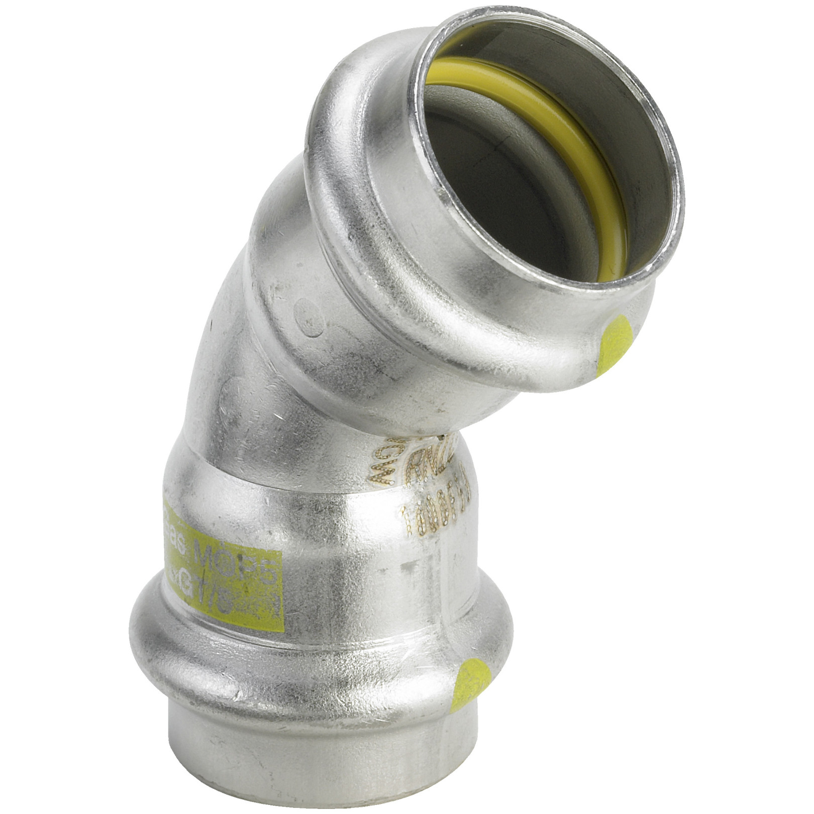 Viega Sanpress Inox G 0226 Bogen 45 Grad Edelstahl-Rostfrei 54mm 486181
