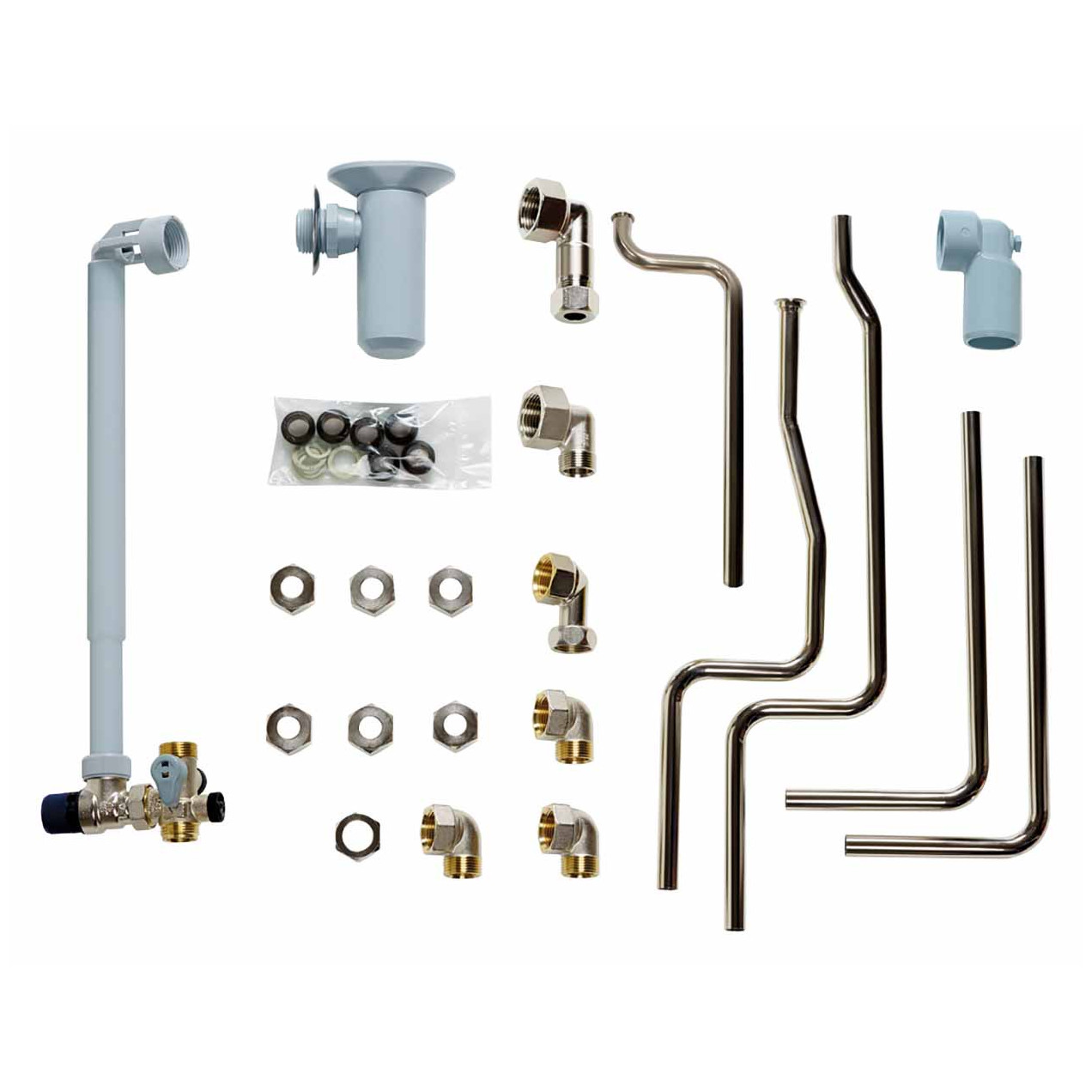 Vaillant Speicher-Verrohrungssatz 120 l Aufputz Sicherheitsgruppe 10 bar 0020183758