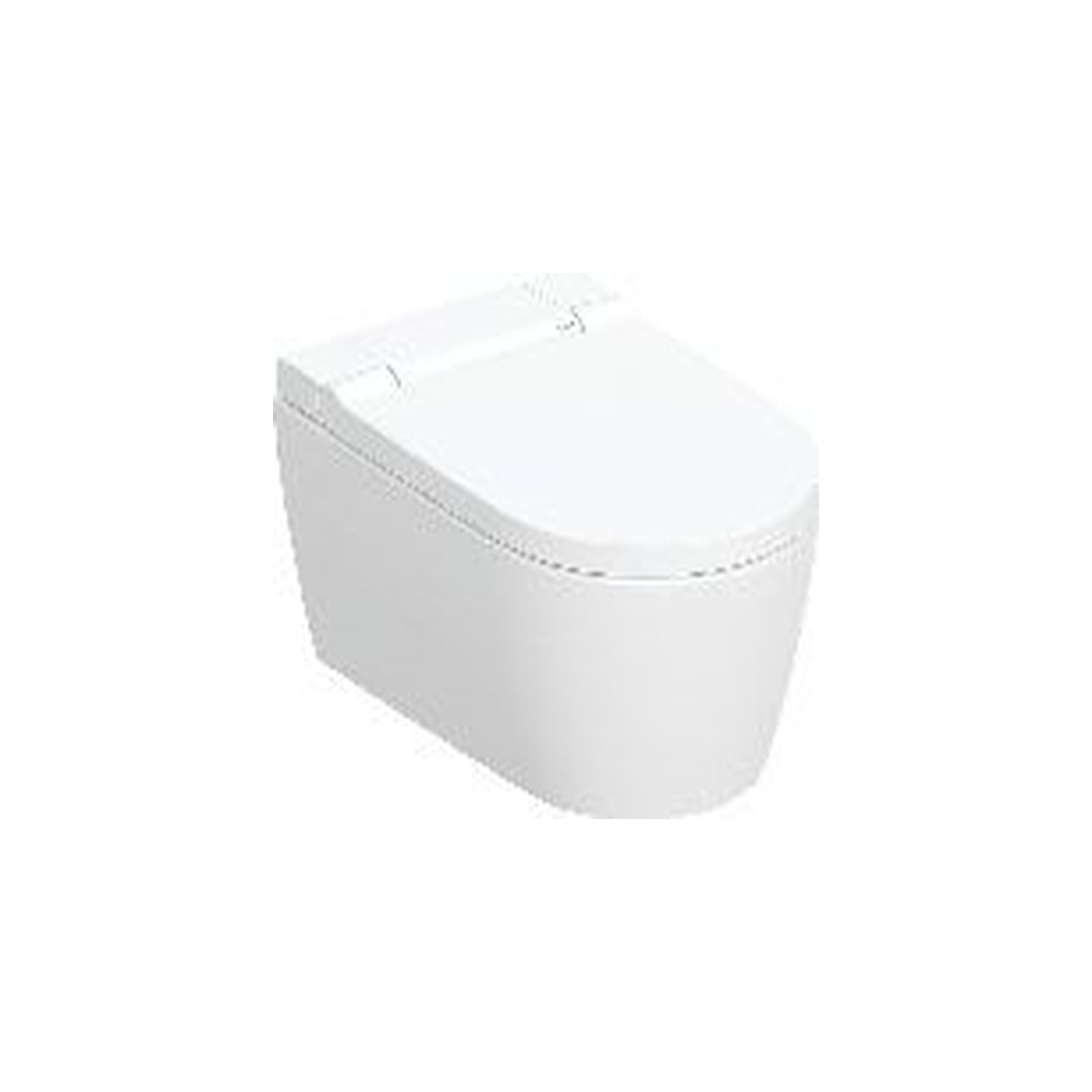 Geberit Dusch-WC AquaClean Sela Wand-WC spülrandlos Softclose Fernbedienung weiß-alpin 146220111