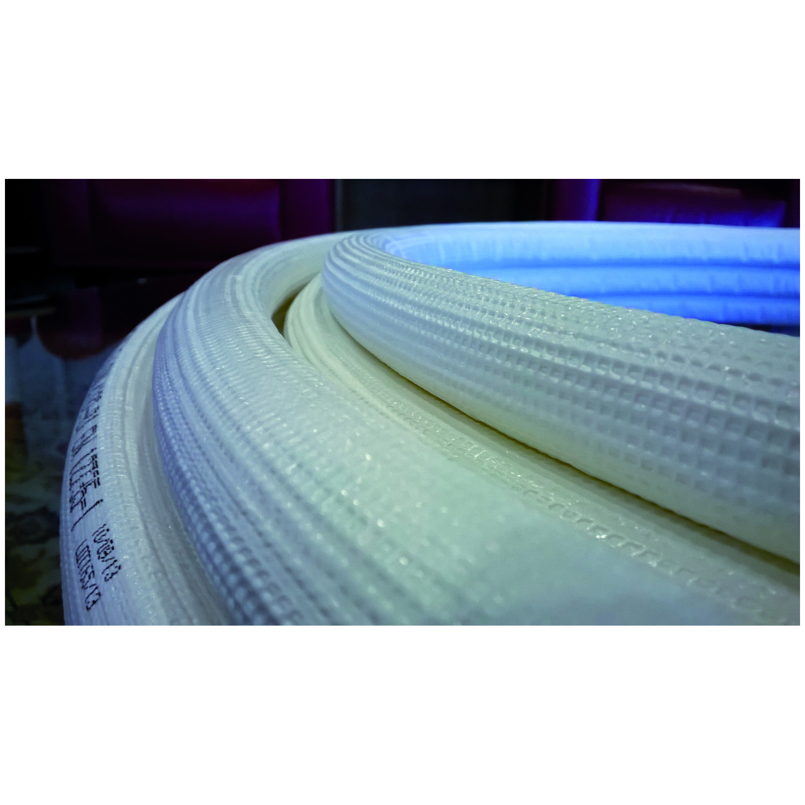 REFAIRCO Isoliertes CU-Rohr 6 x1 mm Kältemittelleitung schwerentflammbar mit 9 mm Isolierung, 25m Ring 7017006