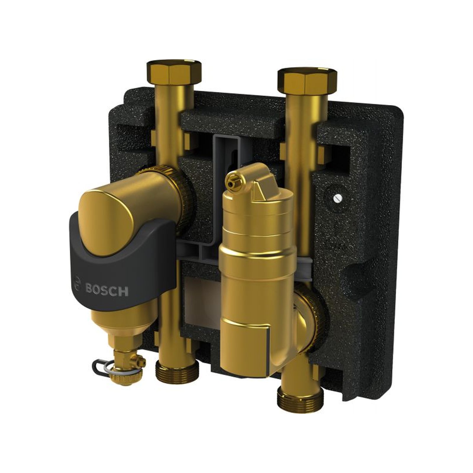 Bosch Abscheidergruppe MSL25 EPP-Gehäuse Magnetitabscheider Luftabscheider 1 Zoll vorinstalliert 7738330207