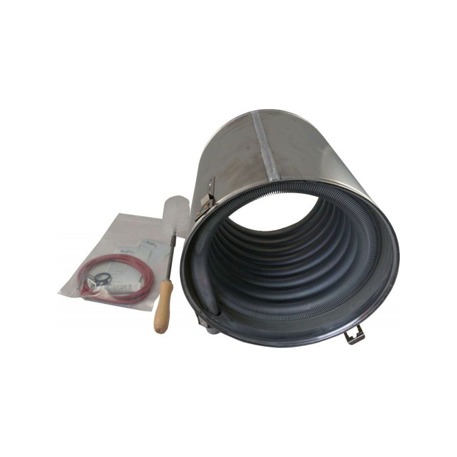 WOLF Heizwasserwärmetauscher D 300 AluPro CGB-35 CGB-50 Ersatzteil 8611170