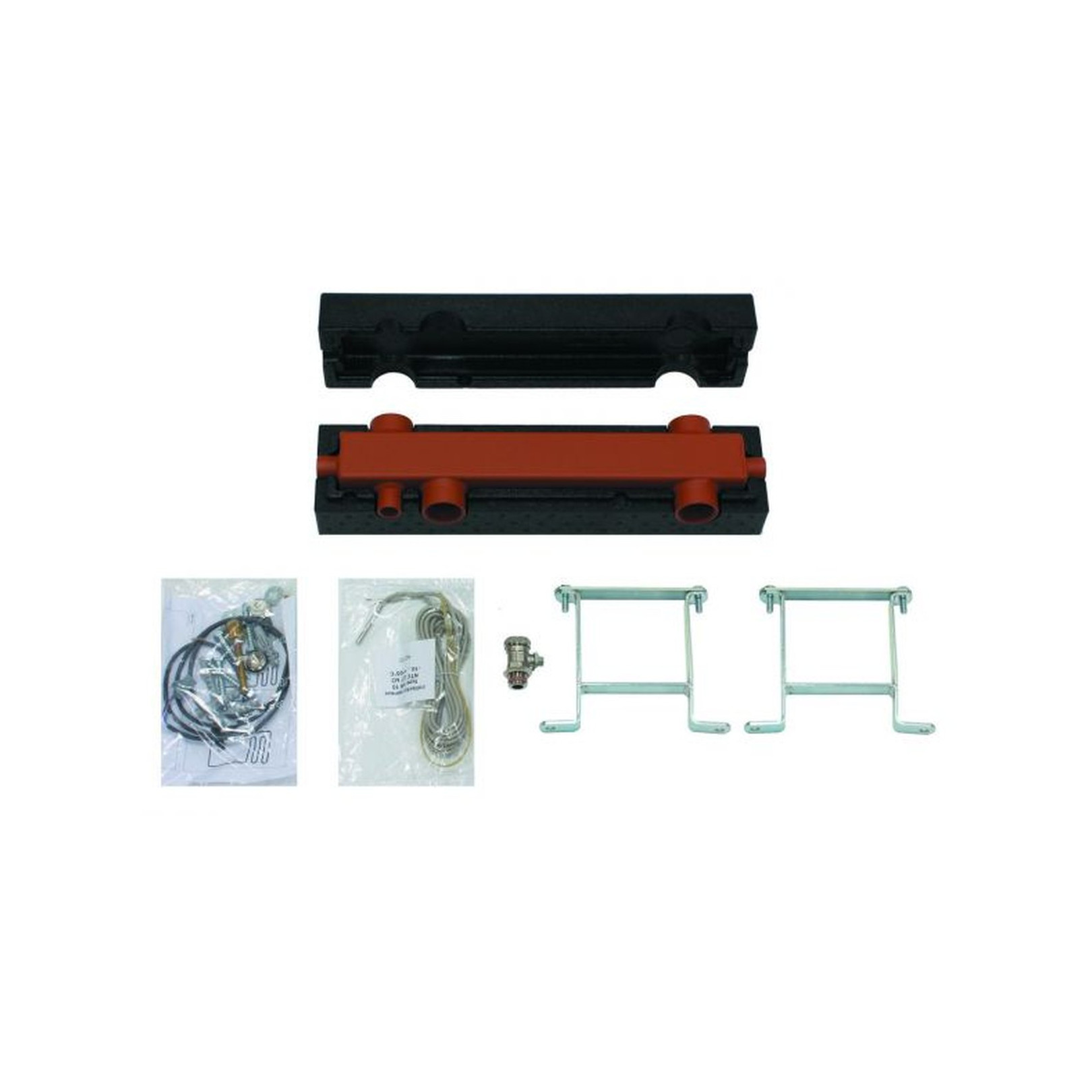 Vaillant Hydraulische Weiche WH 40 3,5 m3/h Anschluss Rp 1 1/4 Wärmedämmung Entleerungshahn Fühler 306720