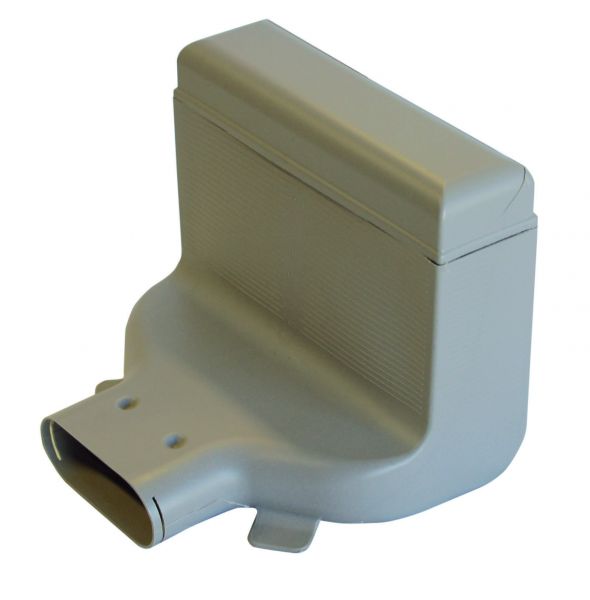 Zehnder Luftdurchlassgehäuse ComfoCase CLF 1x flat 51 seitlich L410 H210 PE 990322000