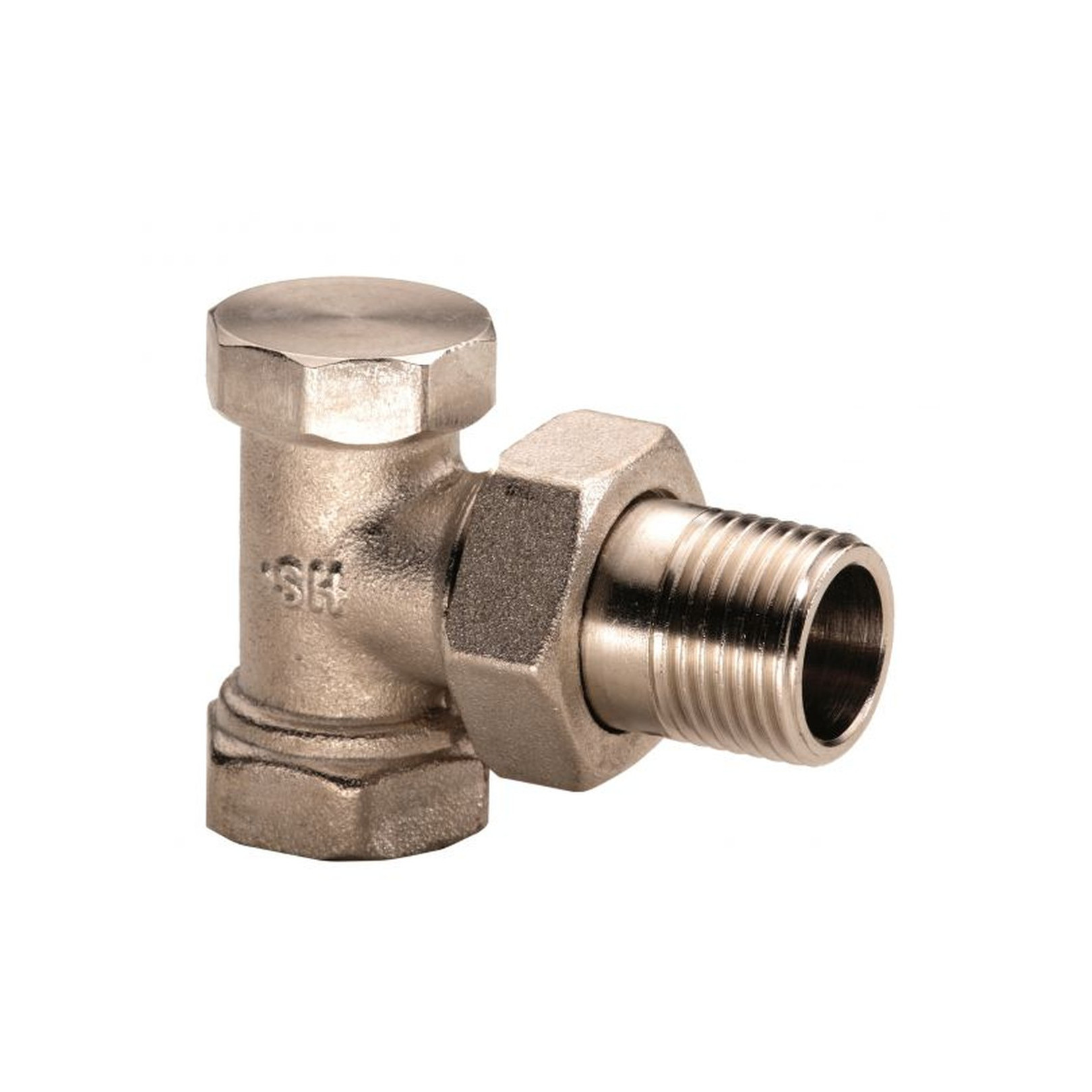Schmidt Hermann Eckventil vernickelt 3-8 Zoll 81521010