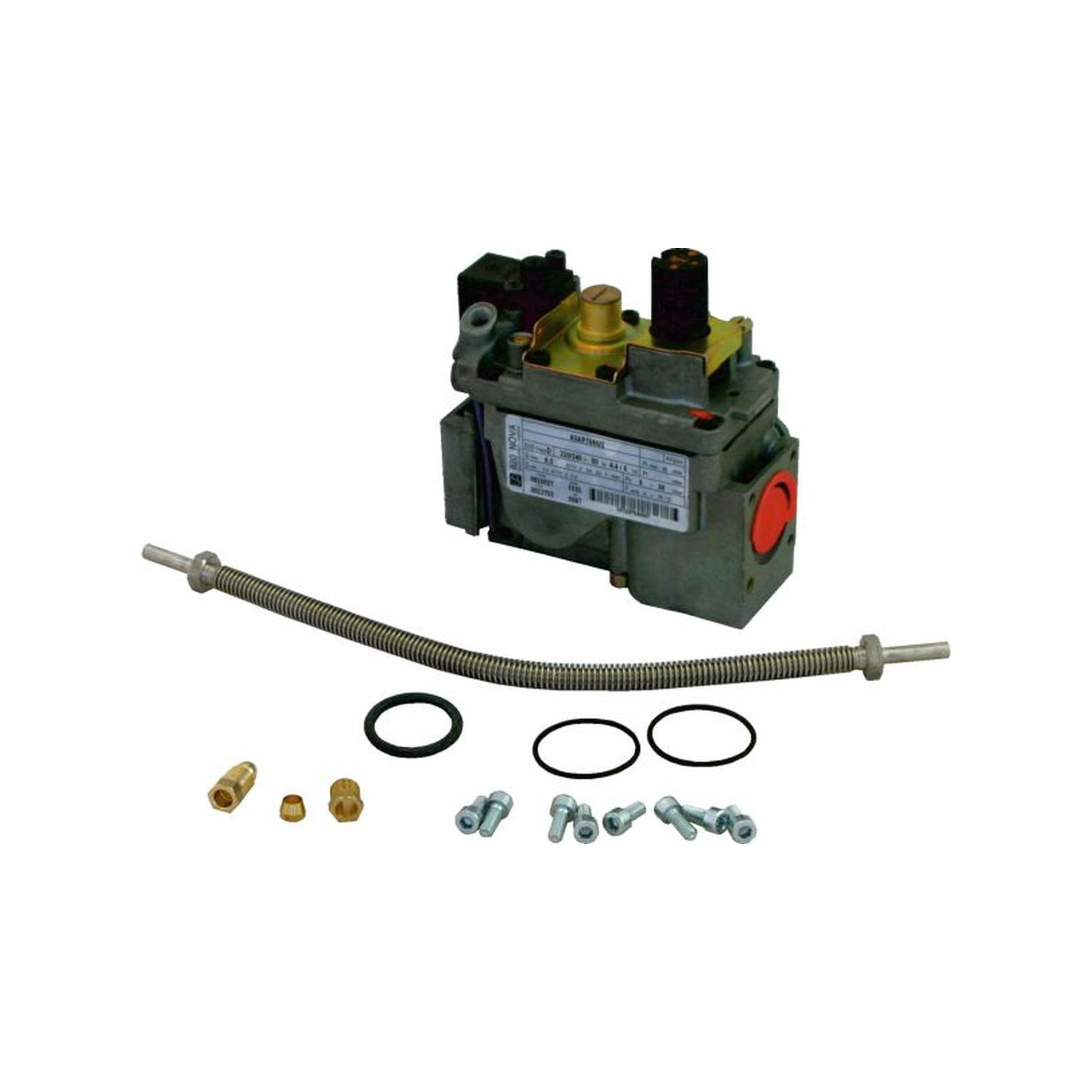 WOLF Gaskombiventil SIT 820 Nova Zündgasleitung Set NG-2P 10-35 ersetzt 2796110 8750010