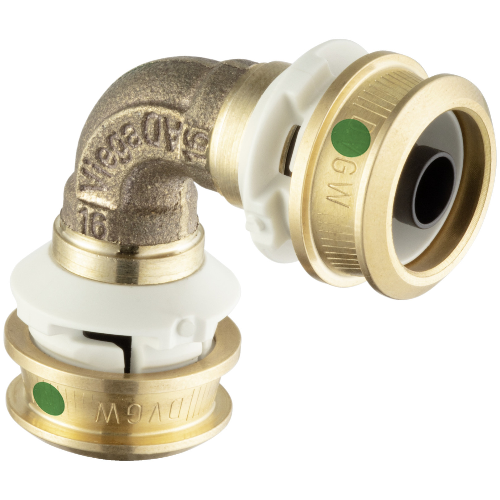 Viega Pressfitting Bogen 90 Grad SC-Contur Raxofix DN10 Siliziumbronze 781972