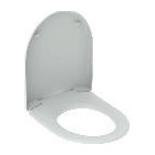 Geberit WC-Sitz Renova Comfort weiss Duroplast Befestigung unten Edelstahl Scharnier 572050000