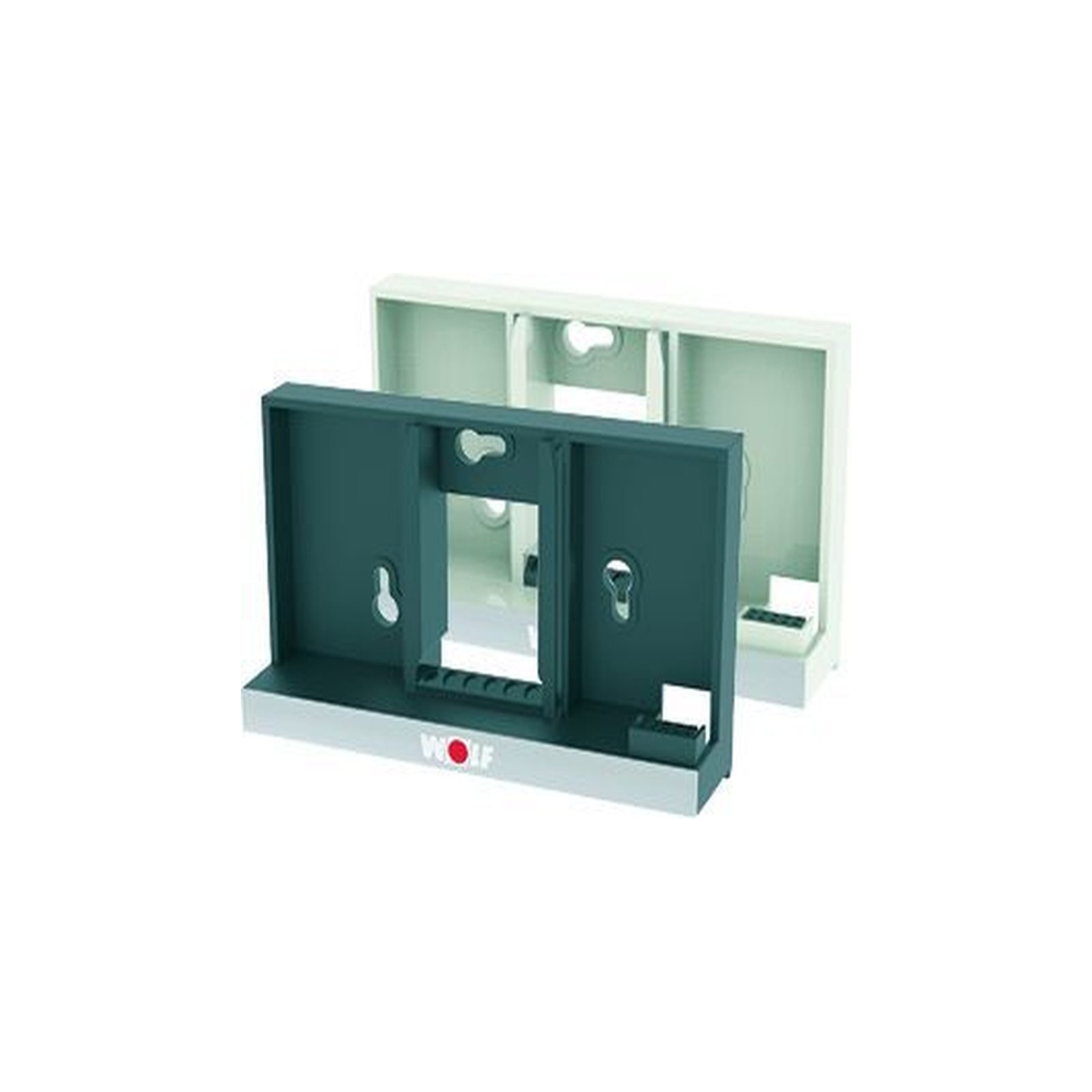 Wolf Wandsockel Bedienmodul BM-2 weiß Fernbedienungshalter 1731442