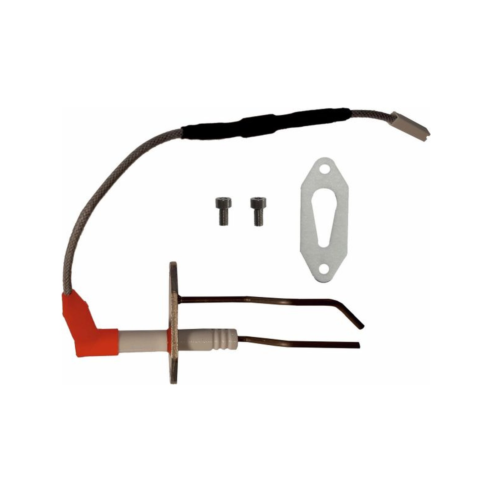 WOLF Zündelektrode einpolig CGB-2 14kW 20kW 24kW Edelstahl Flachhülse 2.8mm 274583999