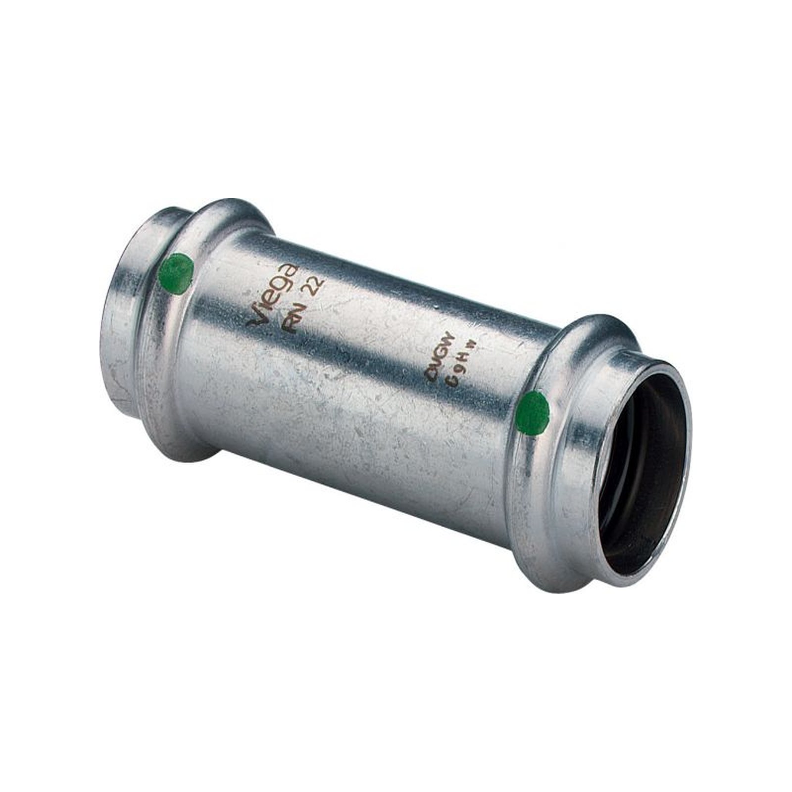 Schiebemuffe SANPRESS INOX 2315.5 436421 42mm, aus nichtrostendem Stahl