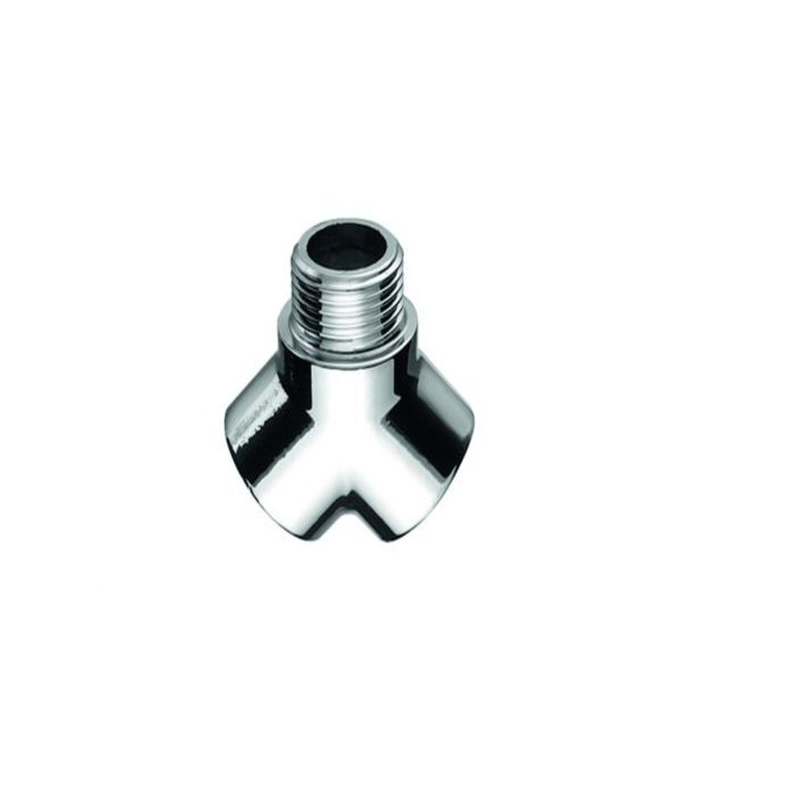 Schell Gabelstück 1/2 Zoll verchromt Messing DN 15 G 1/2 AG 2x G 1/2 IG 444020699
