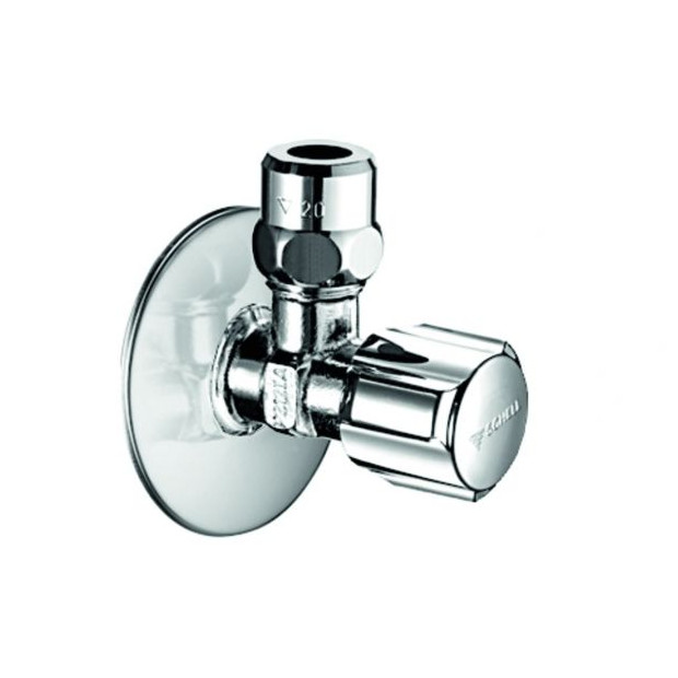 Schell Eckventil COMFORT regulierbar kurze Bauform DN15 G-1-2 AG chrom 049030699