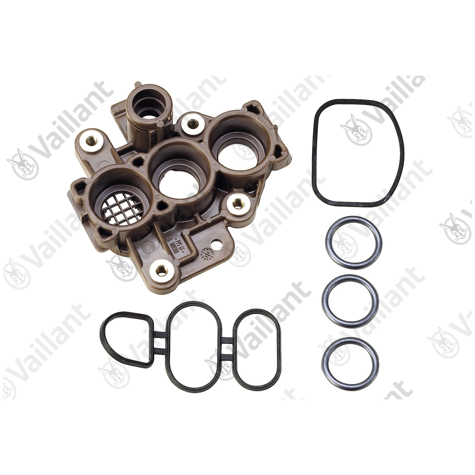 Vaillant Flanschplatte Edelstahl kompatibel VC VCW Serie 082424