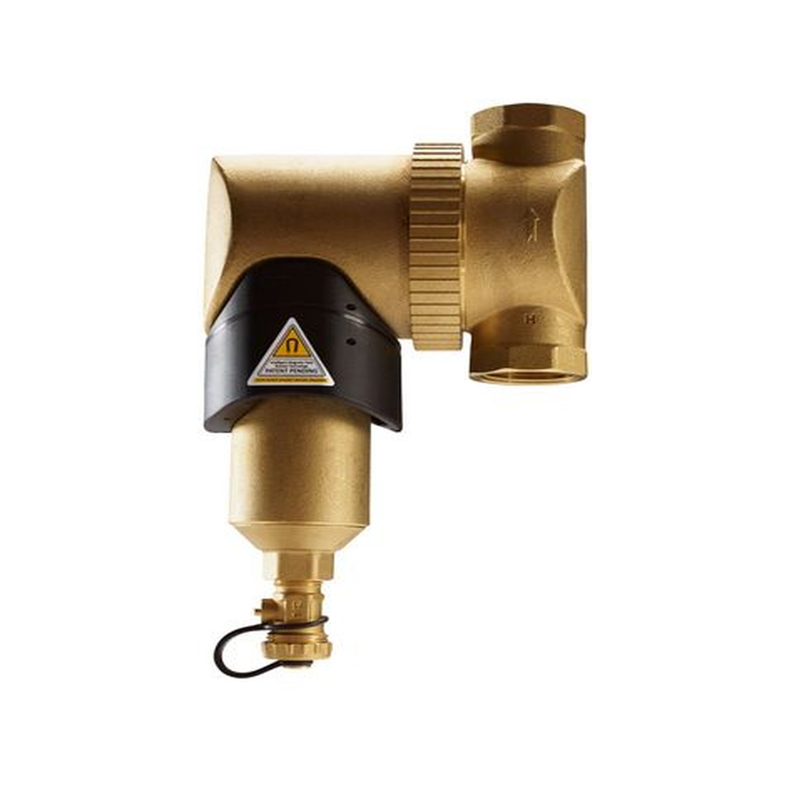 WOLF Paket Schlammabscheider 1" inkl. Mikroblasenabscheider drehbar