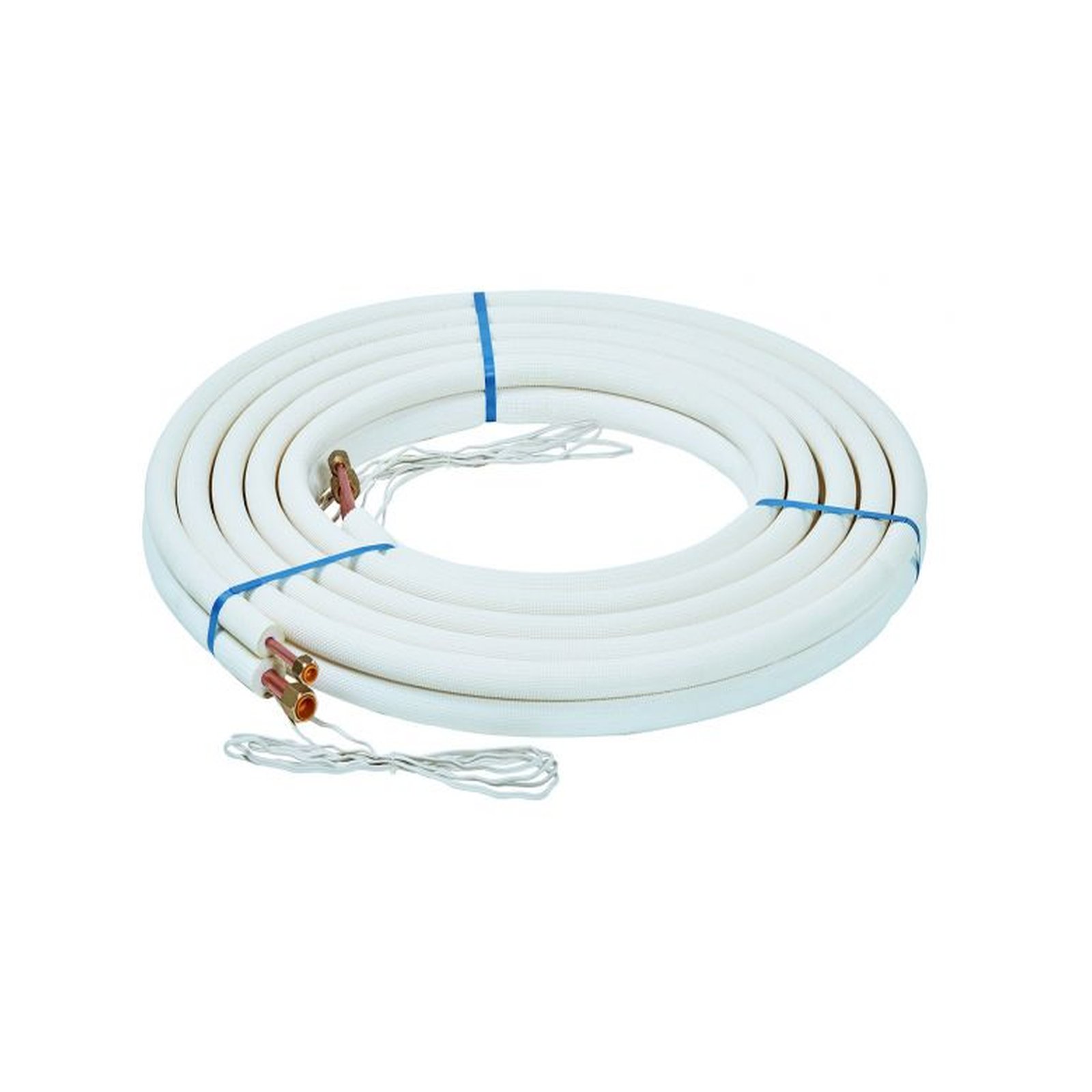 Vaillant Kältemittelleitung 2in1 eBUS 3/8 5/8 10 m UV-beständig Dämmung Bördel Biegefeder 0020250306