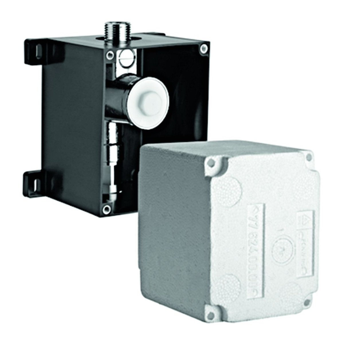 Schell UP-Urinal-Druckspüler COMPACT II Vorabsperrung 1-2-Zoll AG DN15 Kunststoff Messing 011930099