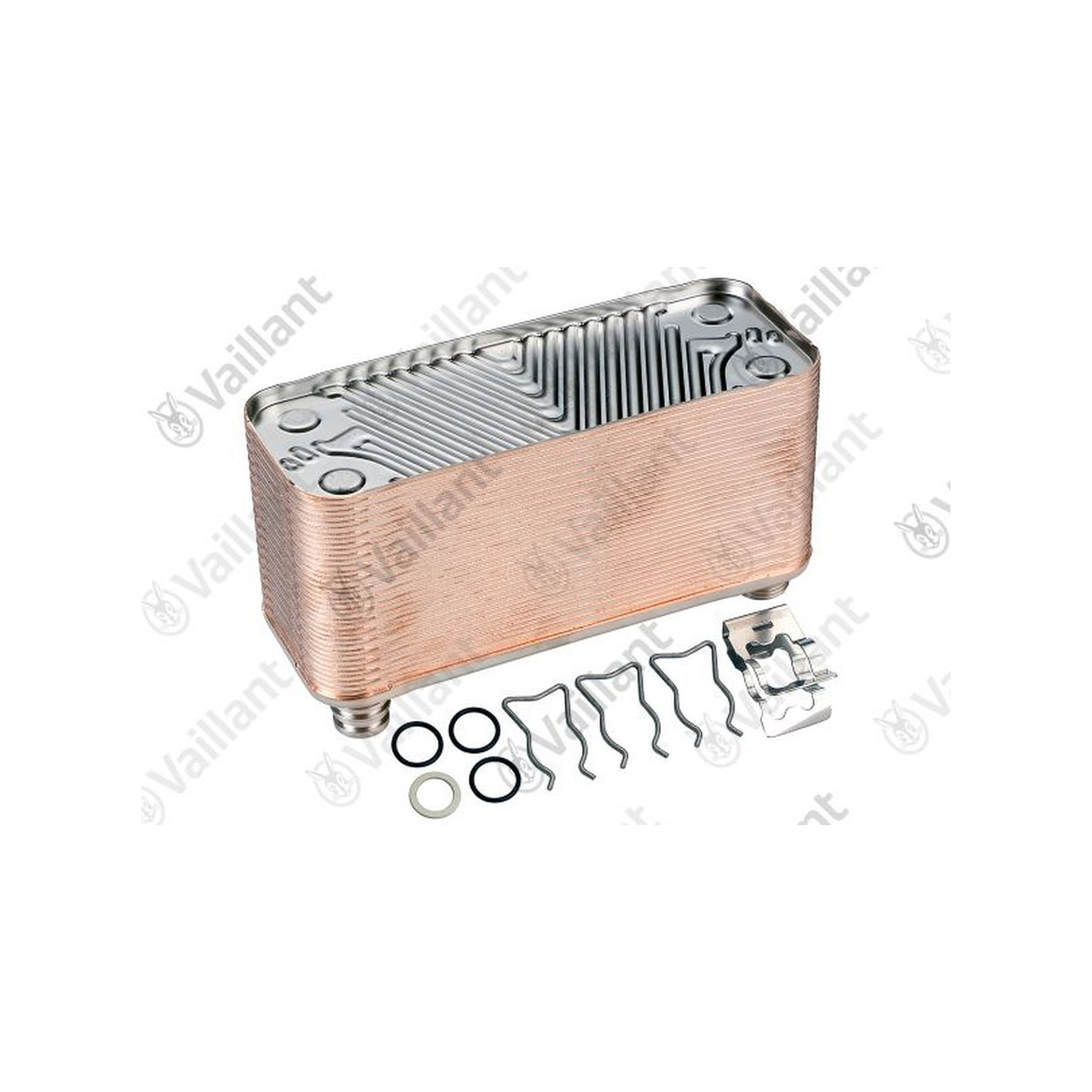 Vaillant Wärmetauscher BW 38 Platten Edelstahl 065132