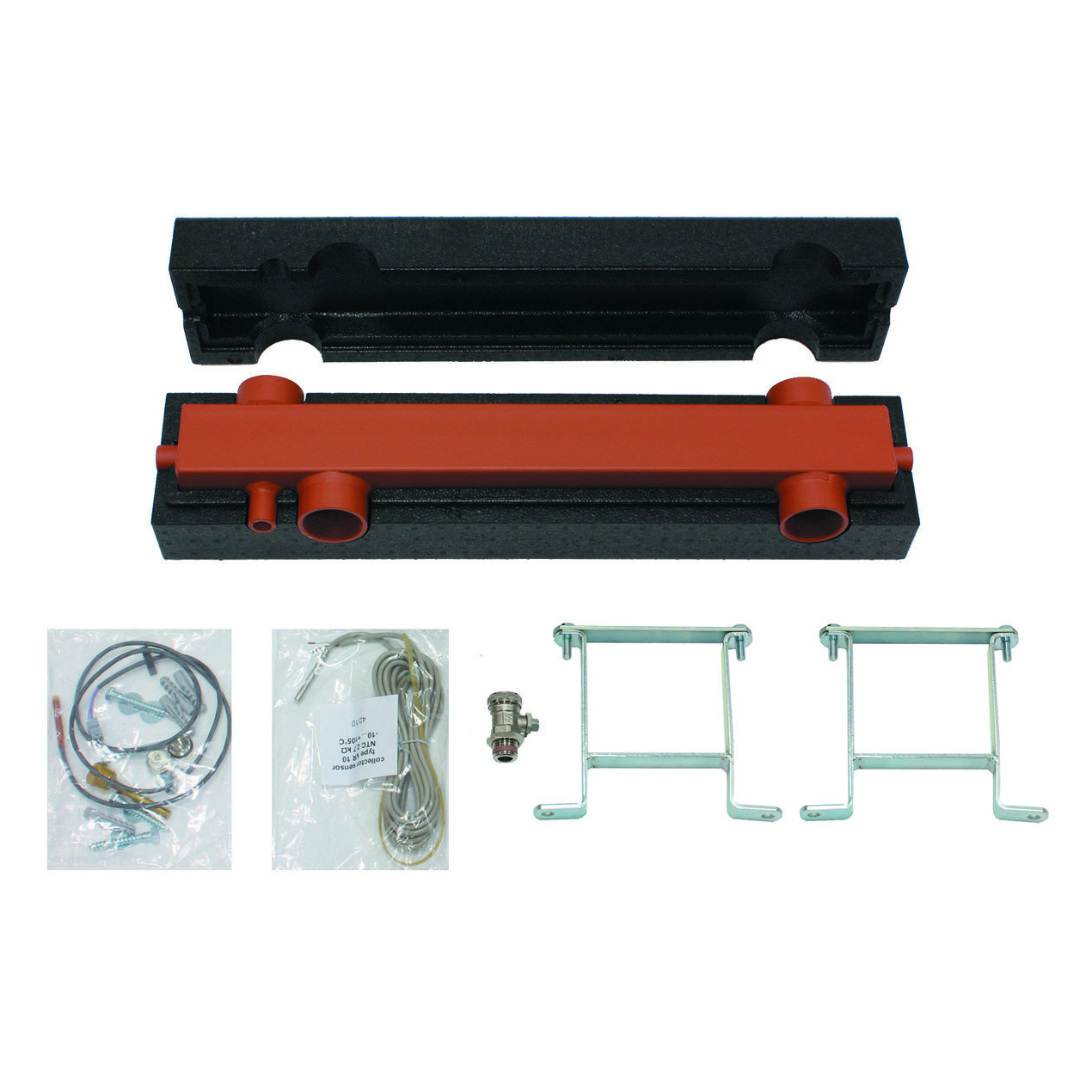 Vaillant hydraulische Weiche WH 95 8 m3/h Rp 2 Wärmedämmung Fühler 306721
