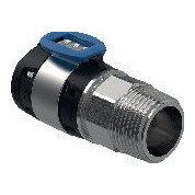 Geberit FlowFit Übergang Aussengewinde Edelstahl d40 R1-1-4 CrNiMo-Stahl 619703001