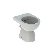 Geberit Stand WC Renova Tiefspueler Rimfree teilgeschlossen pergamon 500480002