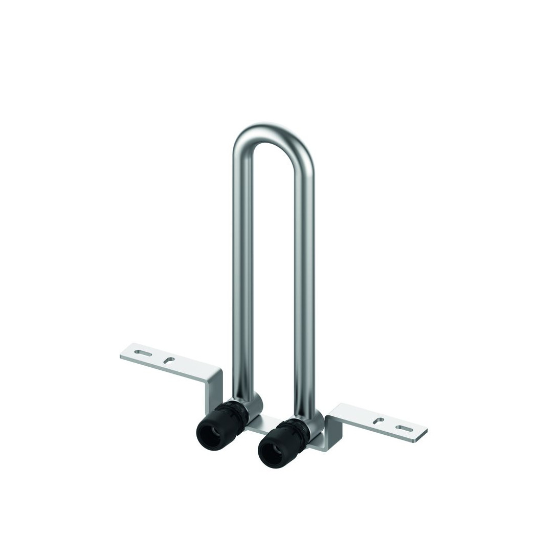 TECElogo-Ax Heizkörper-Montagegarnitur 16 mm Wandmontage CU vernickelt 8864206