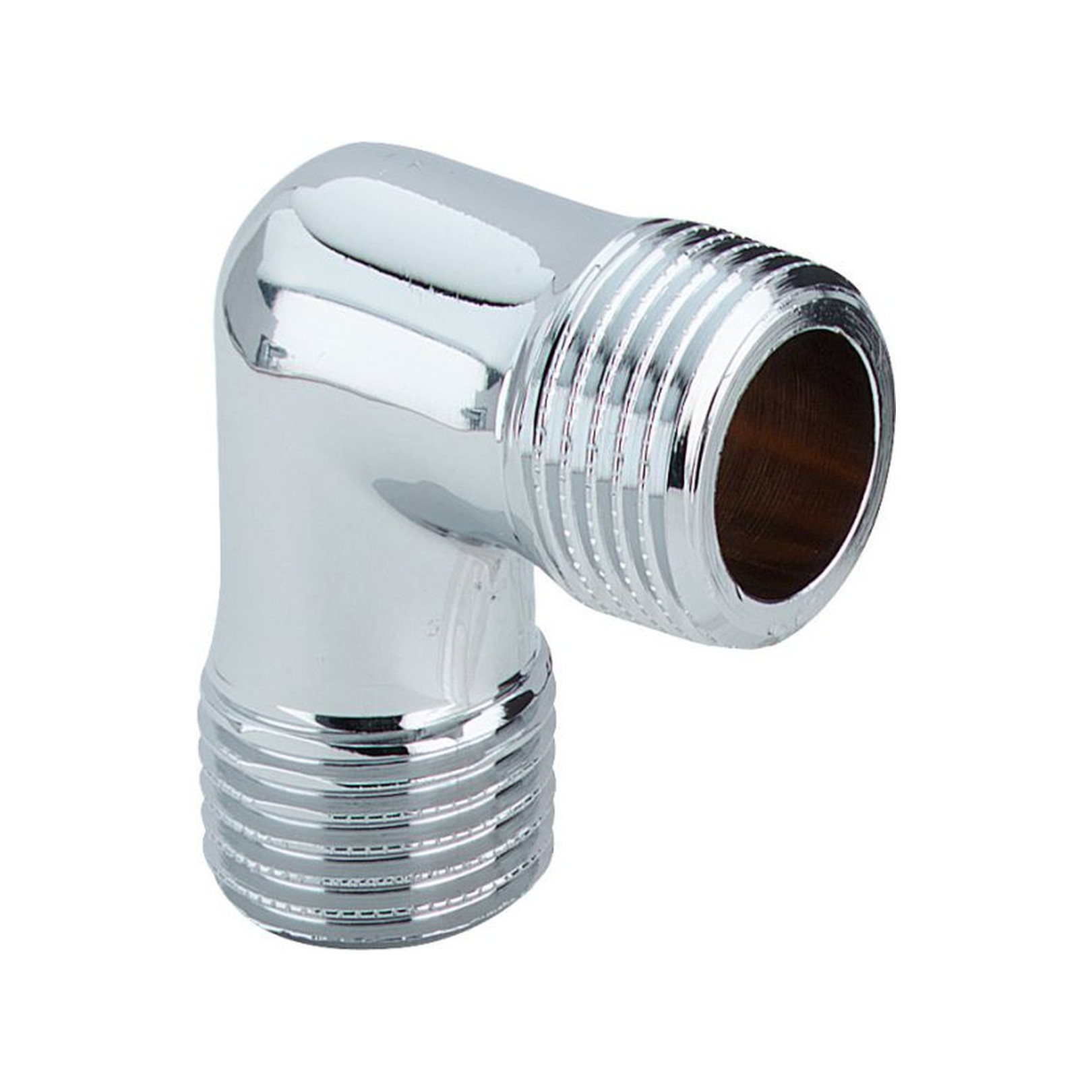 Viega Winkel Modell 1611 90 Grad 1-2 Zoll Messing verchromt 110680