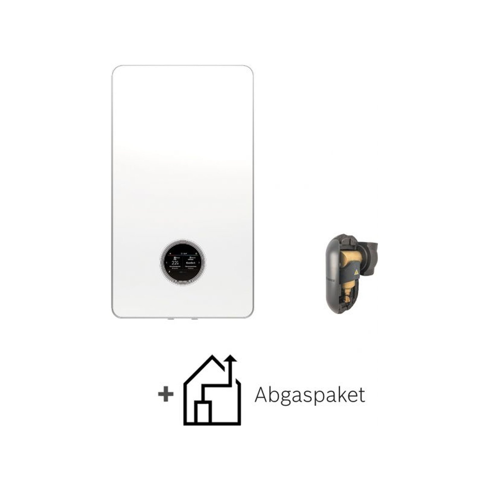 Bosch Gas-Brennwertgerät Condens GC7800iW 40 P 23 Paket Abgaszubehör 7739621937