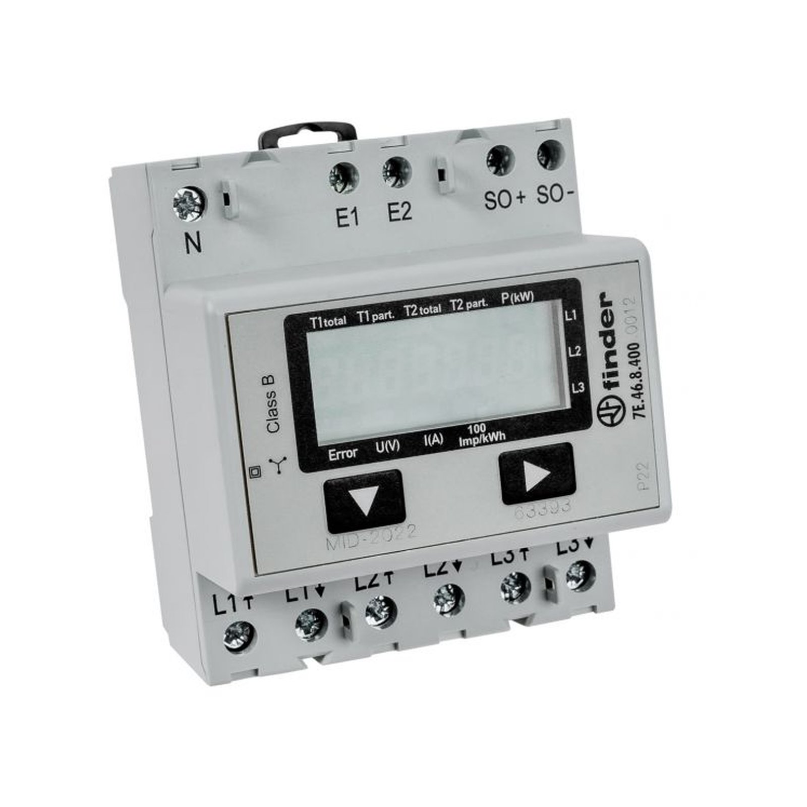 WOLF Energiezähler 3-phasig SO-Schnittstelle präzise Verbrauchserfassung 2748849