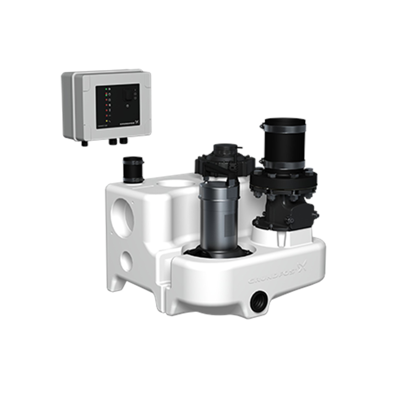 Grundfos Multilift MSS.11.1.2 Fäkalienhebeanlage 1x230V 1,1kW Schuko 97901037