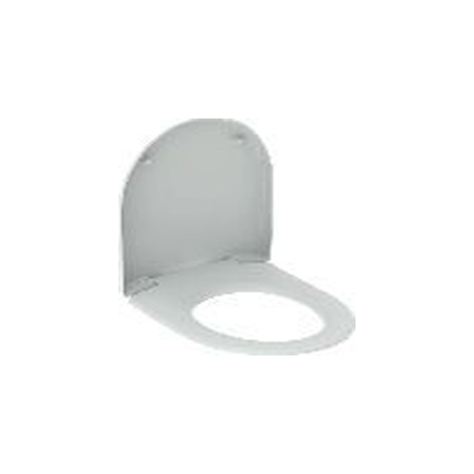 Geberit WC-Sitz Renova Duroplast weiß Edelstahl Scharnier 370x455 mm Befestigung unten 573010000