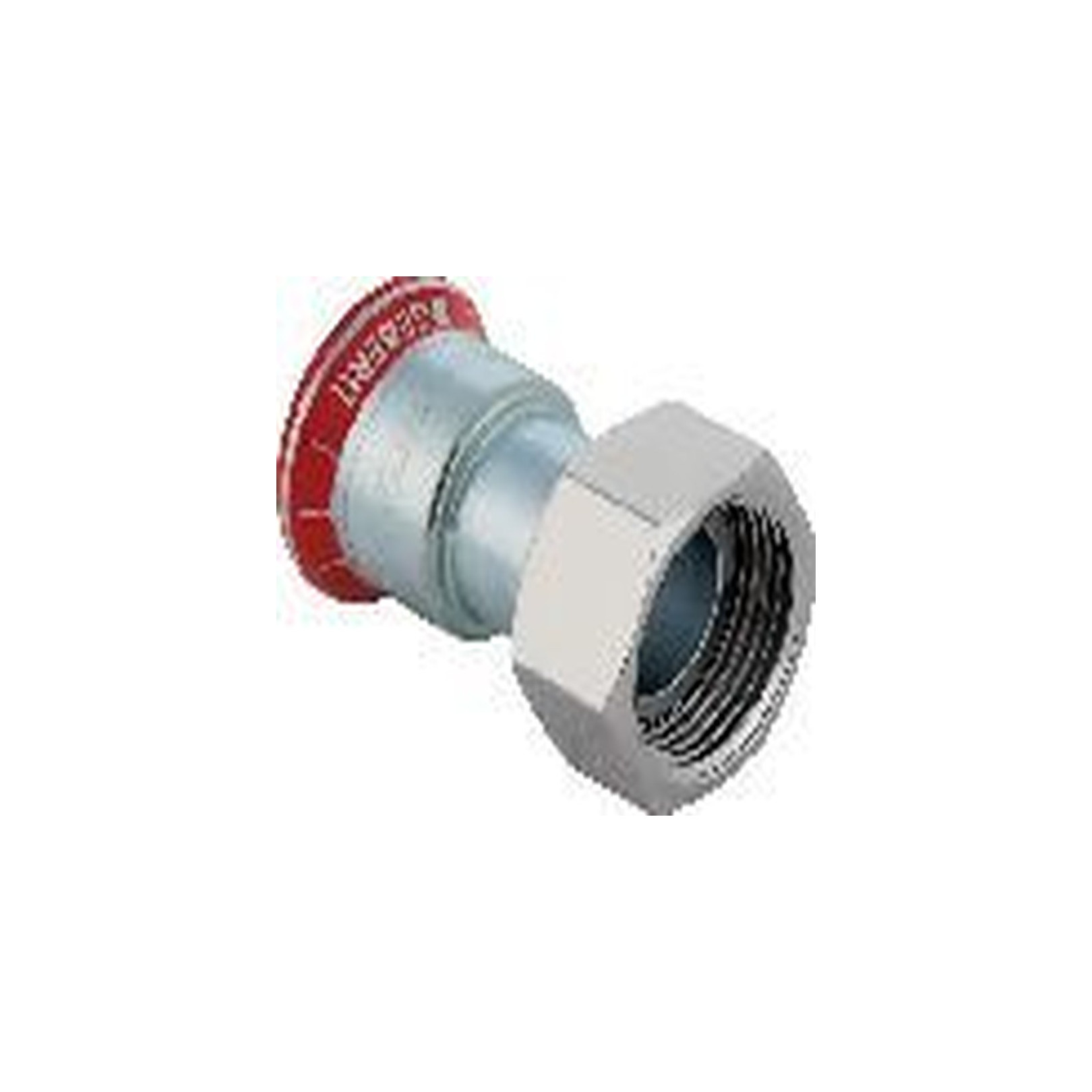 Geberit Mapress C-Stahl Anschluss Überwurfmutter d22 3-4 Zoll schwarz CIIR 25049