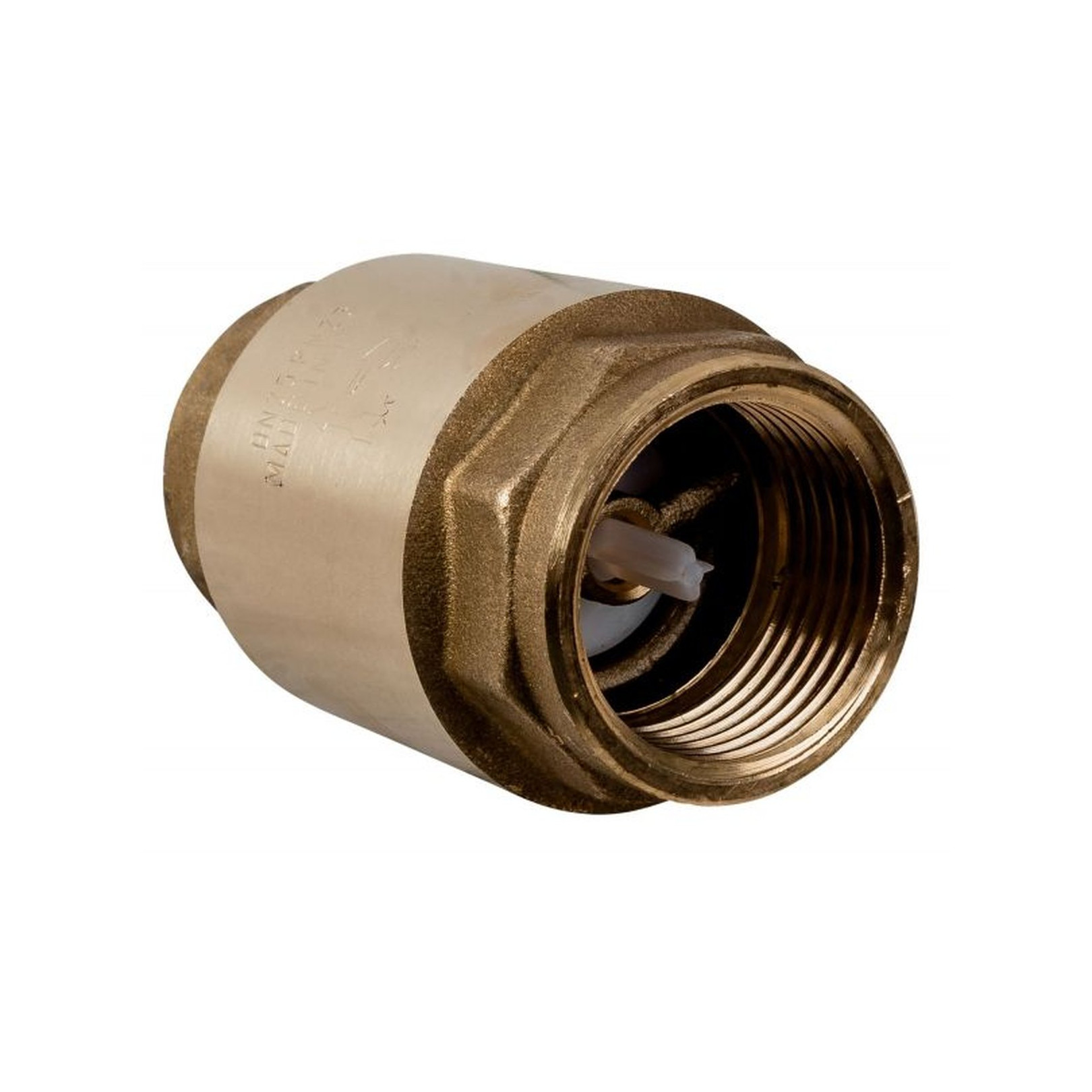 Wolf Schwerkraftbremse Rückschlagventil Messing Innengewinde 1 Zoll DN25 Heizungszubehör 201122899