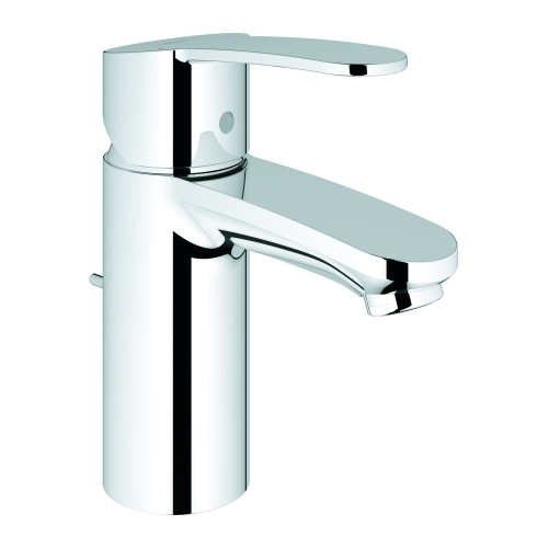 Grohe Waschtischarmatur Eurostyle C EcoJoy Einhebelmischer Zugstangen-Ablaufgarnitur chrom 5.7 l/min Temperaturbegrenzer 3355220E