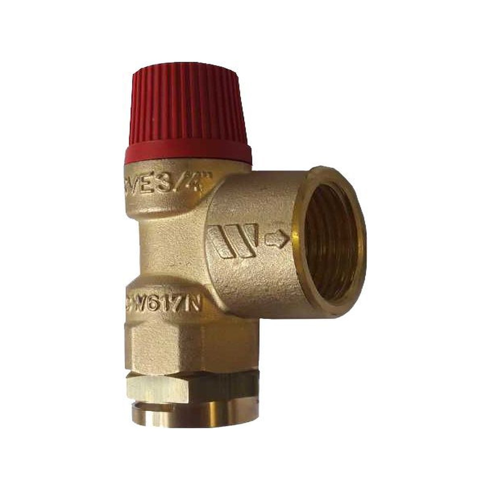 Wolf Sicherheitsventil 3/4 Zoll gesteckt 3 bar Ansprechdruck CGB-2-38/55 Ausblas 1 Zoll Hersteller-Artikelnummer 2075071