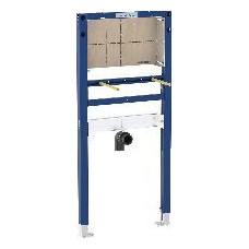 Geberit Duofix Waschtisch Element Wandarmatur Unterputz 112-130 cm Stahl höhenverstellbar 111493002