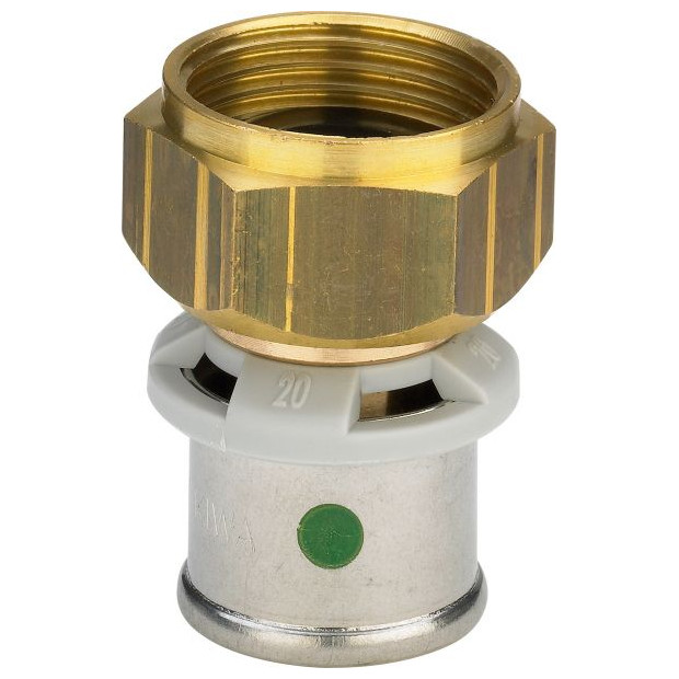 Viega Verschraubung Sanfix P 2163 63x23-8 Rotguss Pressanschluss SC-Contur EPDM 595807